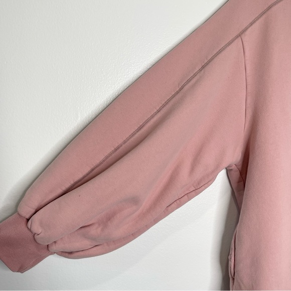Lit Activewear Turtleneck Oversized Sweater Dusty Rose Size M - Picture 2 of 7